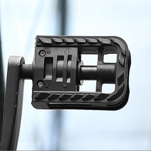 1 Pair Bike Pedals Foldable Non-slip Nylon Reflective Fly Pedal Accessories Ball Shaft Pedal for Cycling
