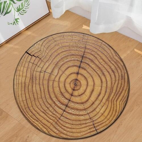 Muzzi vintage creative 3D Wood grain Small Carpet For Living Room Bedroom Bedside Coffee Table Restaurant Door Mat Non-slip rug