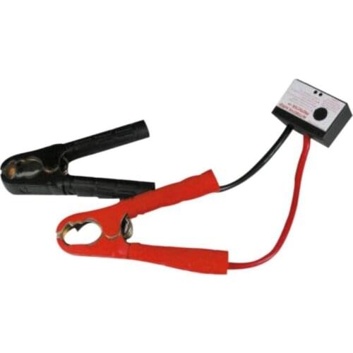 High Voltage Protector Suitable for 12-24 V Reverse Polarity Safety Device Compact with Black and Red Cable Colors