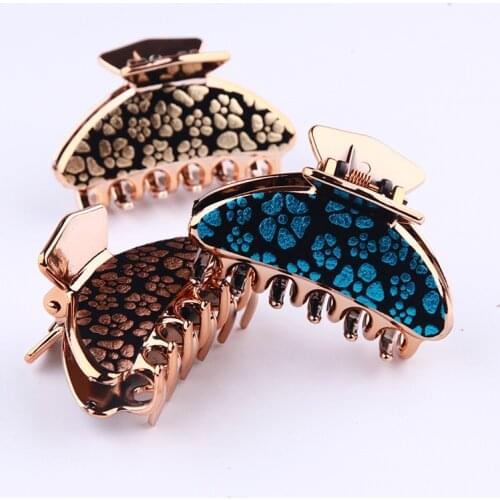 New fashion simple medium hair card flowers adult ladies hairpin lady girl hair accessories Headdress