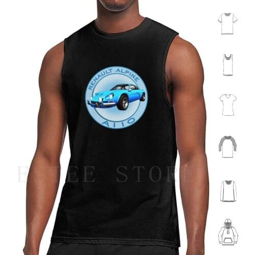 Alpine A110 Tank Tops Vest Alpine Alpine A110 A110 Alpine Race Car Rally Car Bolide Automobile Vintage Vintage Vehicle