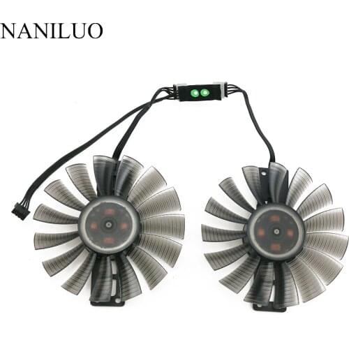 2PCS/lot 90mm GA92S2H GeForce GTX 1060 SuperJetStream GTX 960 Cooler Fan for Palit GeForce GTX960 GameRock GTX1060 Card 760 Fan