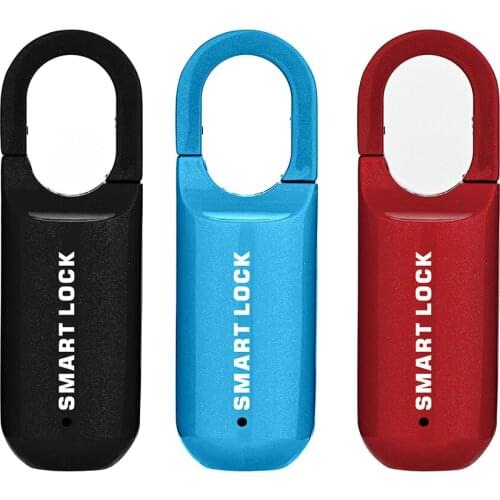 ALLOYSEED M01 Multifunctional Fingerprint Padlock USB Smart Cabinet Keyless Home Travel Case Drawer Anti Theft Zinc Alloy Lock