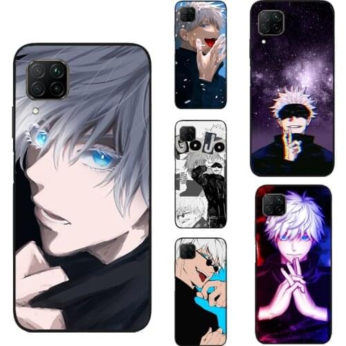 Jujutsu Kaisen Satoru Gojo For Huawei P30 P20 P40 Lite Nova 5T P Smart 2021 Case For Honor 20 Pro 9S 8X 9X 10X Lite