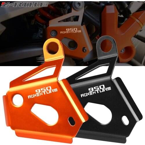 FOR 950 990 ADVENTURES SUPER ENDURO SUPERMOTO Motorcycle Rear Brake Reservoir Pump Protector Heel Protective Cover Guard Right