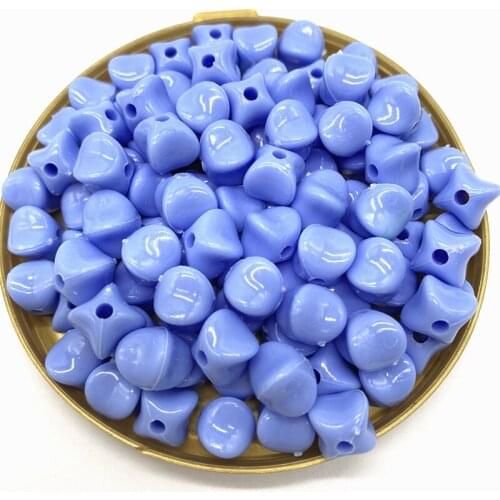 Wholesale 50pcs/lot 8mm Acrylic Beads Spacer Loose Beads For Jewelry Making DIY Bracelet Earring #QT12