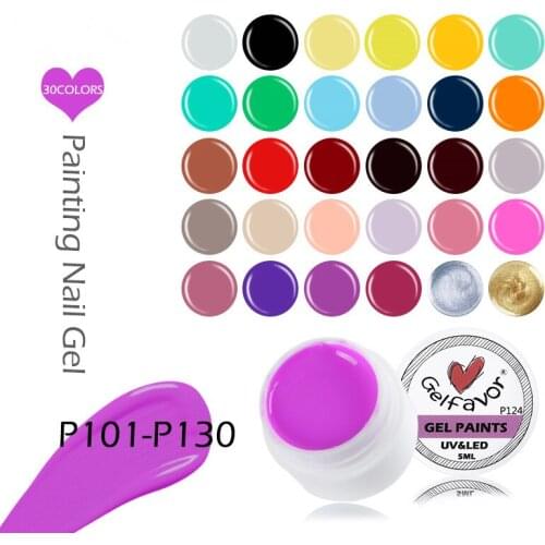 Painting Gel Polish Spider Dotting Primer UV Gel Nail Polish Set Stamping Primer Base For Nails Manicure Nail Art 5ML