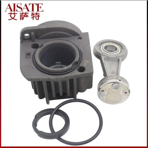 Air Suspension Compressor Pump Cylinder Piston Rod Ring Repair Kits For BMW X5 E53 Audi A6 Q7 Range Rover L322 Cayenne Touareg