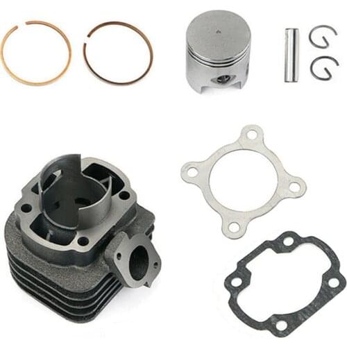 47mm big bore Cylinder Piston for 2 stroke Scooter Minarelli 1E40QMB JOG50 KEEWAY Hurricane 50 ZIP 50 Stels Skif 50