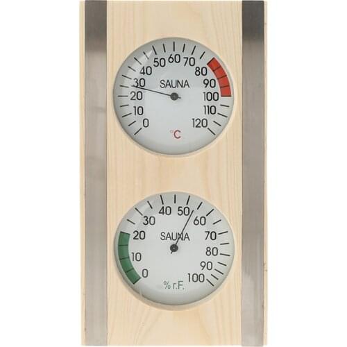 Steam Room Accessories Thermo-Hygrometer for Measuring Temperature and Humidity