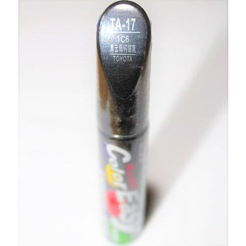 Car scratch repair pen, auto paint pen black color for Toyota Vios Corolla Reiz vois highlander Crown RAV4 Camry Yaris