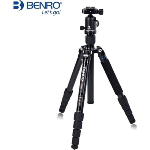 Benro A2292TV1 Tripod Portable Flexible Monopod V1 Ballhead 5 Section Carrying Bag Max Loading 14kg DHL Free Shipping