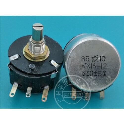 WX16-12 33R Wirewound Potentiometer switch