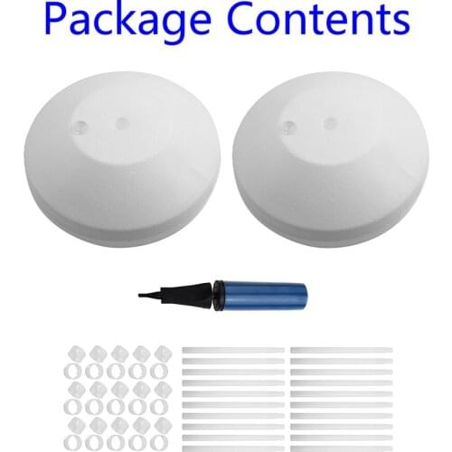 1 Set Balloon Column Stand Arch Base Upright Pole Display Stand Kit Latex Globos Arch Decor For Adult Kids Birthday Wedding