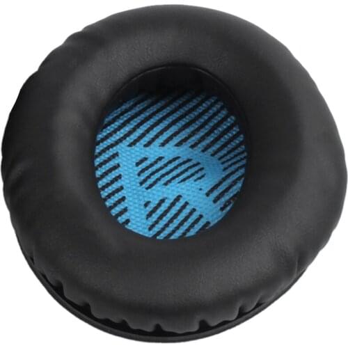 2 X Soft Replacement Ear Pads Ear Cushion for QC15 AE2 QC25 QC35 Headphones - Black+Blue #8
