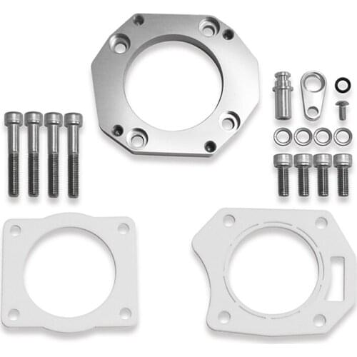 Aluminum RACING ZDX Throttle Body Adapter Kit for Honda Civic Si 2006-2015 Car Accessories
