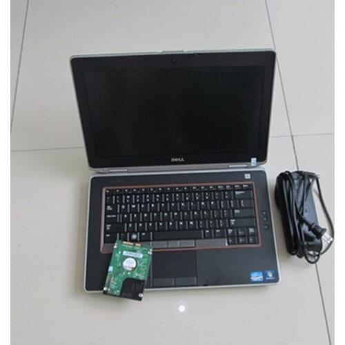 Car diagnostic laptop E6420 4G ram & i5 cpu second hand works for mb star c3 c4 c5 for bmw icom 2
