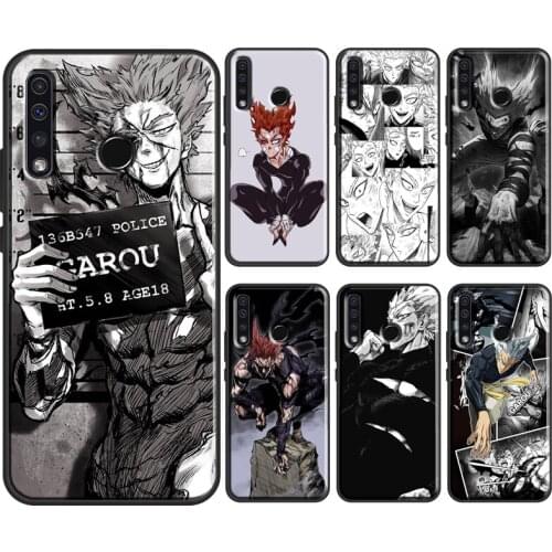 Garou One Punch Man Case For Huawei Honor 8X 9X 10X 10 Lite 10i 7A 7C 4C 6C Pro 8A 9A 7S 8S 20 Pro Back Cover
