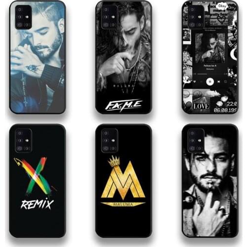 Maluma Hip Hop Rapper Phone Case For Samsung Galaxy A21S A01 A11 A31 A81 A10 A20E A30 A40 A50 A70 A80 A71 A51