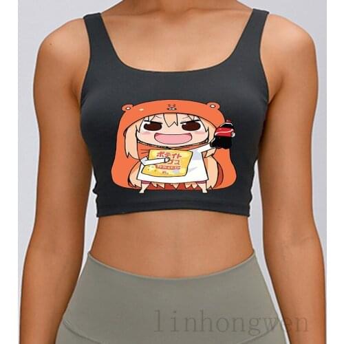 Himouto Umaru Chan Anime Logo Tank Top Crazy Sexy Spring Autumn Building S-XXL Outfit Customize Tops Tees Vest
