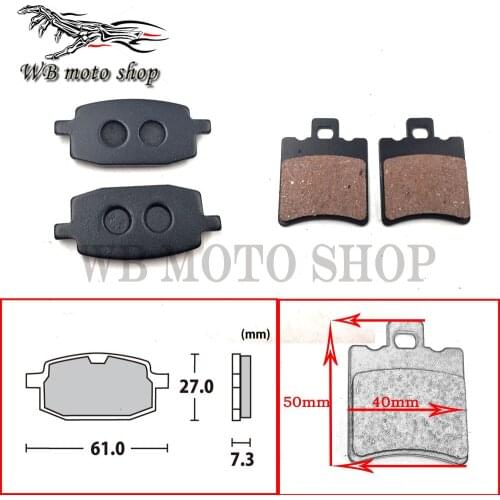 JOG Brake Pads Set For Scooter Front Caliper Motorcycle Yamaha JOG50 ZR JOG90 JOG100 front brake disks Spare Parts