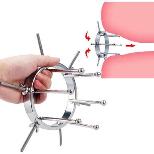 Huge Butt Expansion Device Ass SM toy For Woman Pussy Vaginal Dilator Anus Expand Speculum Device Anal Enema Cleaning Tool Gay