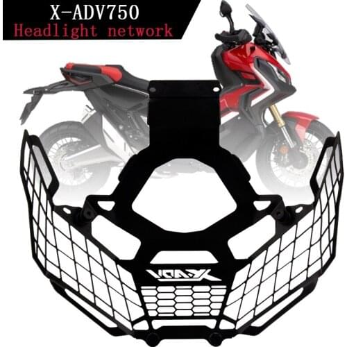 For Honda XADV750 X-ADV750 2017 2018 2019 Motorcycle Accessories Headlight Head Lamp Light Grille Guard Cover Protector