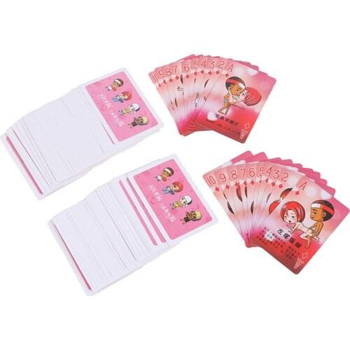 Sexual Position Poker Sexy Adult Love Playing Cards Couples Games Erotic 54 Sex Postures Pokers Gift Card Set For Men Women