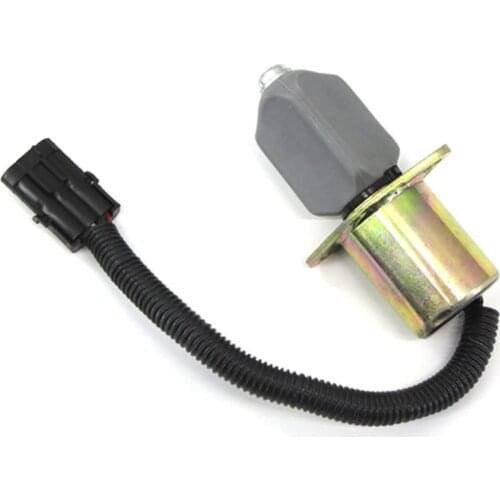 HOLDWELL Stop Solenoid 3934171 for Cummins Kubota Yanmar Bobcat 12Vdc