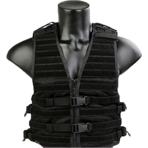 Tactical vest is a lightweight, multi-pocket, breathable and wear-resistant outdoor vest for military fans
