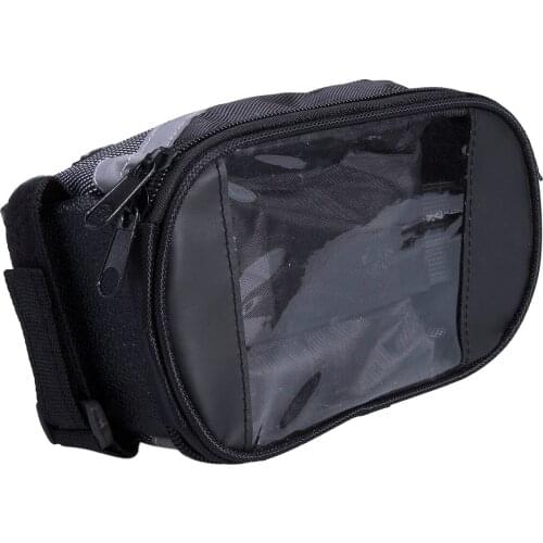 Bike Bicycle Cycling Folding Front Handlebar phone Bag Waterproof Outdoor Pouch Coin Purses Transparent Phone Pouch