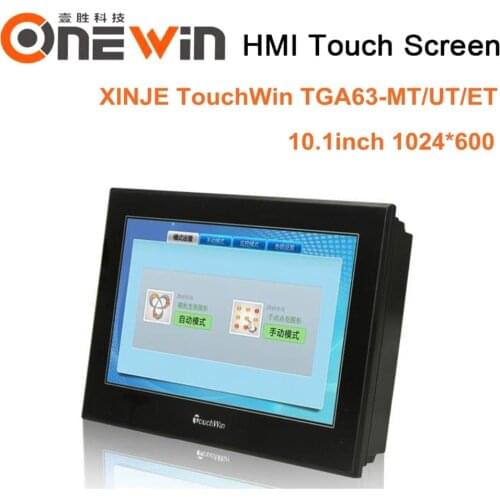 XINJE TouchWin TGA63-MT TGA63-UT TGA63-ET HMI Touch Screen 10.1 inch 1024*600 Support S7-1200