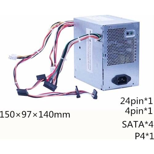 305W PC Power Supply 305W PSU For 980MT F305P-00 DP/N:K345R L305P-03 H305P-02 DP/N:K346R N305P-06 L305P-01 305W J775R M177R