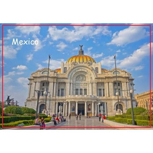 78*54mm Travel Fridge Magnets 21358,Bellas_Artes Mexico City Tourist Magnets;world scenery tourist area