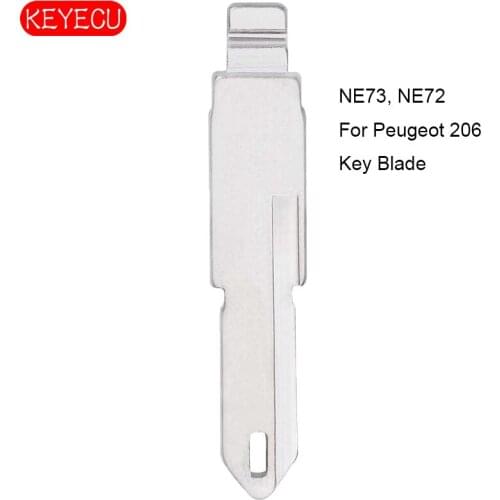 KEYECU 10PCS/lot KEYDIY Universal Remotes Flip Blade , NE73, NE72 for Peugeot 206