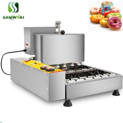 Commercial electric circle bread making machine donut frying machine fried doughnut machine donut fryer machine donut maker