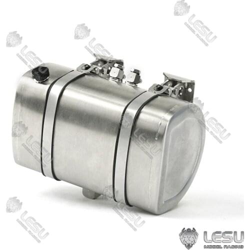 LESU Metal 90MM Hydraulic Oil Tank for 1/14 RC DIY Model Scania Benz MAN TAMIYA Tractor Truck Dumper
