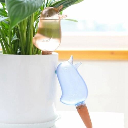 Hot 4PCS Automatic Flower Watering Device Lazy Flower Watering Bird Dropper Multi Meat Seeper Drip Irrigation Equipment