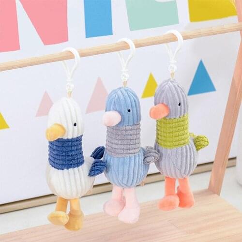 Cute PP Cotton Plush Toys Metoo Cute Stripe Duck Toys Rabbit Doll Toys For Children Girls Birthday Christmas Gift Cartoon Toys