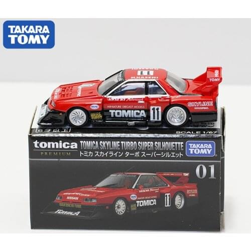 Takara Tomy Tomica Premium Nissan GTR R34 RS Skyline Turbo Super Silhouette Alloy Diorama Car Model Collection Miniature Carro