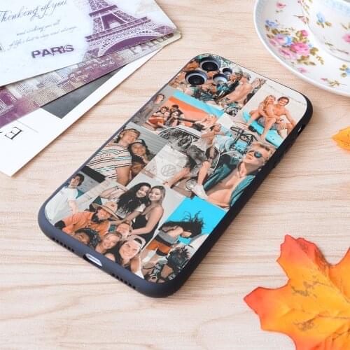 For iPhone Best Summer Outer Banks 2 Aesthetic Collage Print Soft Matt Apple iPhone Case