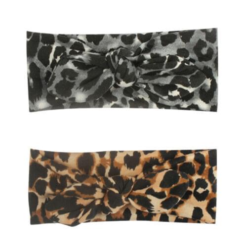 Toddler Girls Kids Baby Bow Hairband Headband Stretch Turban Knot Head Wrap