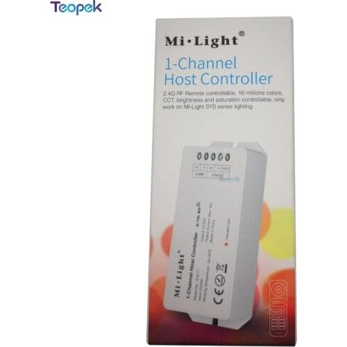 MiBoxer 1-Channel Host Controller SYS-T1 1-Channel Signal Power Amplifier SYS-T2 DC24V 15A Amplify Power