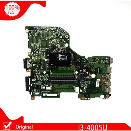 Original For ACER Aspire E5-573 E5-573G SR1EKI3 I3-4005U CPU Notebook Mainboard DA0ZRTMB6D0 Laptop Motherboard DDR3