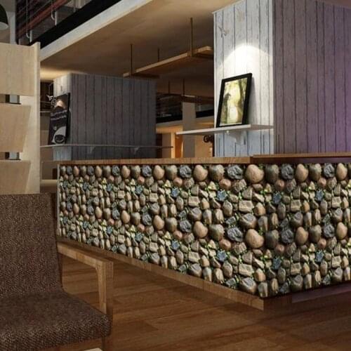 3d Wallpaper Self Adhesive Furniture Decoration Diy Nature Stone Wallpapers Roll Bedroom Living Room Wall Paper Mural Ez091