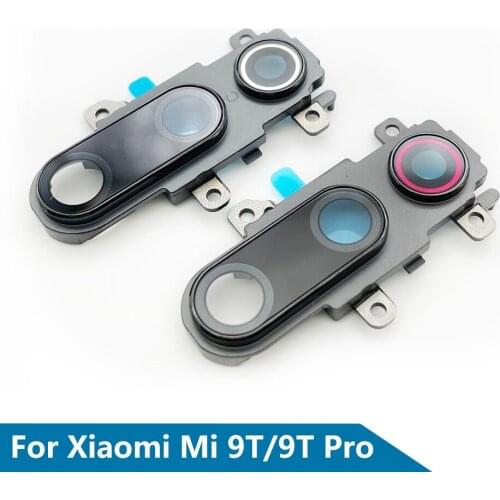 20Pcs/Lot, Back Camera Glass Lens Cover with Frame Holder Replacement Part For Xiaomi Mi 9T / Mi 9T Pro / Redmi K20 / K20 Pro