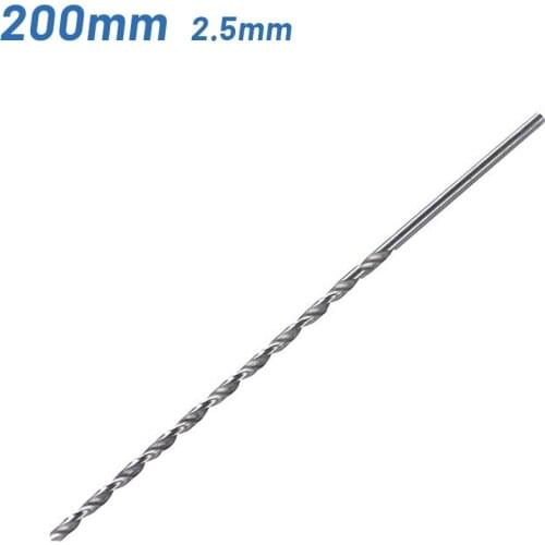 Straight Shank Drill Bit Extra Long HSS Twist Drill Bit 1.5mm 5.5mm For Electric Drills Woodworking Tools Length160/200mm