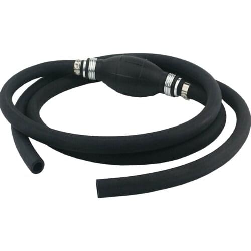 Universal Fuel Pump Rubber Manual Liquid Oil Transfer Pump Petrol Crude Oil Hand Primer Bulb for Car Marine Outboard 6mm