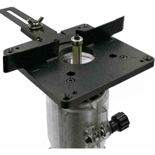 Router Table Insert Plate,Router Templates, Trimming Machine Flip Board ,Table Insert Plate Aluminum Board for Woodworking