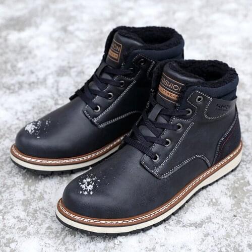 Winter Shoes For Men Sneaker Casual Shoes Winter Real Leather Men Man Shoe Zapatos Hombre Invierno Mens Slip On